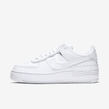 Nike Air Force 1 Shadow - Női Utcai Cipő - Fehér/Fehér/Fehér